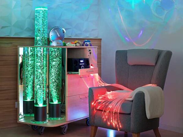 Sinneswagen Wassersäulen